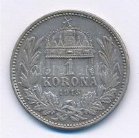 1915KB 1K Ag "Ferenc József" T:2 Adamo K5.1
