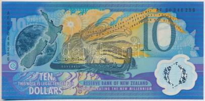 Új-Zéland 2000. 10$ T:I  New Zealand 2000. 10 Dollars C:UNC Krause 190.