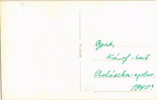 1940 Budapest V. Károlyi kert, Prohászka Ottokár szobra. photo