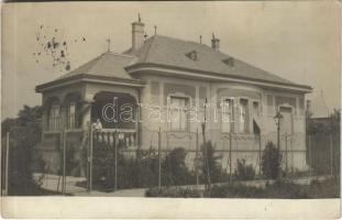 1911 Budapest XIV. Gyarmat utca 4. szám alatti ház, villa. photo (EK)