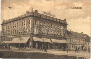 1911 Győr, Royal szálloda, Fehérhajó szálloda