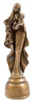 M. I. Kummel jelzéssel: Madonna. Bronz szobor. /* Bronze statue 26 cm