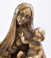 M. I. Kummel jelzéssel: Madonna. Bronz szobor. /* Bronze statue 26 cm