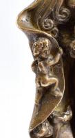 M. I. Kummel jelzéssel: Madonna. Bronz szobor. /* Bronze statue 26 cm