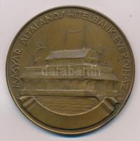 1939. "Fábri Imre / Magyar Általános Hitelbank Evezősháza" kétoldalas Br emlékérem. Szign....