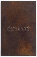 ~1970-1980. "Szeged" Br sportplakett tokban (72x48mm) T:2