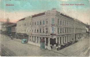 1913 Miskolc, Grand Hotel Kepes szálloda és kávéház. Lichtmann Kepes tőzsde kiadása (fl)