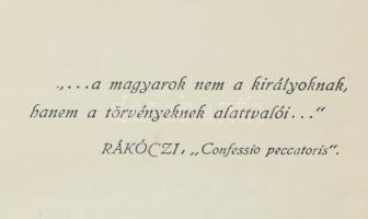 Herczeg Ferenc: Pro Libertate! I-II. köt. [Egykötetben.] A szerző, Herczeg Ferenc (1863-1954) aláírá...