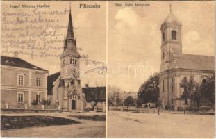 1915 Piliscsaba, József főherceg kápolna, Római katolikus templom. Blau Adolf kiadása