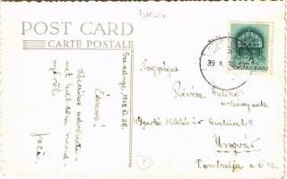 1939 Szerednye, Seredne, Serednie; Statní Ceská Obecná Skola / Cseh állami általános iskola / Czech ...