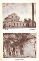 1927 Kecel, Gőzmalom, Vető Szilárd és Fia üzlete (EK)