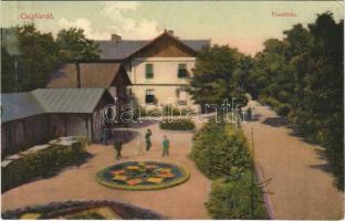 1913 Csíz, Csízfürdő, Kúpele Cíz; Fürdőház. Szoyka Pál kiadása / spa, bath (EK)