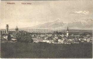 1913 Késmárk, Kezmarok; látkép / general view (EK)
