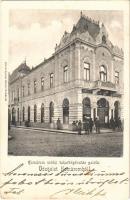 1912 Komárom, Komárno; Komárom Vidéki Takarékpénztár palota. Spitzer Sándor kiadása / savings bank (EK)