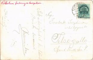 1941 Kolozstótfalu, Tótfalu, Tauti; görögkatolikus fatemplom / Greek Catholic wooden church. photo (...