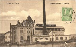 1925 Torda, Turda; Fabrica de bere / Sörgyár / brewery, beer factory