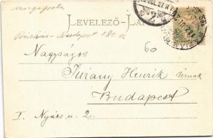 1902 Csiklovabánya, Csiklova, Csiklóbánya, Németcsiklova, Ciclova Montana (Oravica, Oravita); templo...