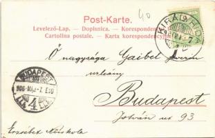 1906 Királyhida, Bruckújfalu Tábor, Brucker Lager, Bruckneudorf; Milchhalle / Tejcsarnok és kávéház....