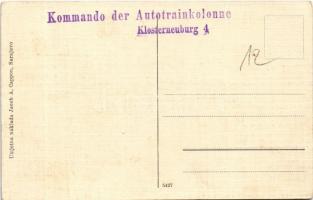 Konjic, general view + "Kommande der Autotrainkolonne Klosterneuburg 4"