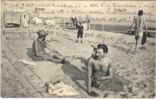 1909 Grado, Spiaggia / beach (EK)