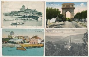 31 db RÉGI magyar város képeslap / 31 pre-1945 Hungarian town-view postcards
