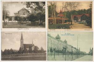 31 db RÉGI magyar város képeslap / 31 pre-1945 Hungarian town-view postcards