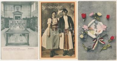 28 db RÉGI magyar város képeslap vegyes minőségben / 28 pre-1945 Hungarian town-view postcards in mi...