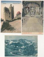 36 db RÉGI magyar város képeslap vegyes minőségben / 36 pre-1945 Hungarian town-view postcards in mi...