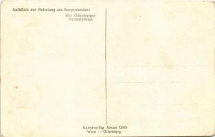 So liegt Österreich! Anläßlich der Befreiung des Burgenlandes: Der Ödenburger Heimatdienst. / Burgen...