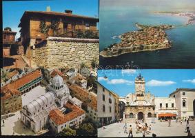 60 db modern európai városképes lap