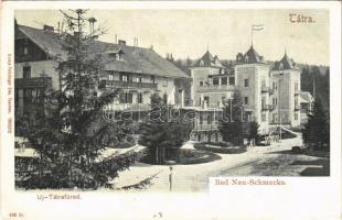 Újtátrafüred, Neu-Schmecks, Novy Smokovec (Magas-Tátra, Vysoké Tatry); szállodák. Feitzinger Ede 1902/12. 488 Kr. / hotels