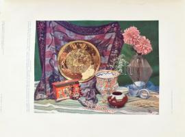 Magyar Iparművészet. XXXIV. évf. 7-8. szám. Bp, 1931, az O. M. Iparművészeti Társulat kiadása. Feket...