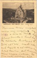 1931 Leányfalu (Pest megye), Péteri villa. Péteri Ferencné levele