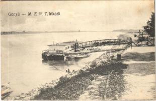 1926 Gönyű (Győr), MFTR kikötő (Rb)