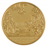 Lebó Ferenc (1960-) 1994. "Attila találkozása Nagy Szent Leó Pápával / Szent István" arany...