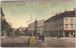 1911 Sopron, Várkerület, Dürböck üzlete. Blum Nathan és Fia kiadása (r)