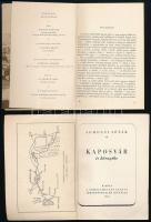 Vegyes, helytörténet témájú könyvtétel, 2db. Hevesy Sándor: Egri útikalauz. Bp, 1985, A Heves Megyei...