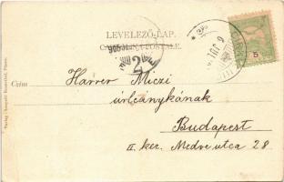 1905 Crikvenica, Cirkvenica; Gradsko Kupaliste / fürdő / beach spa (EK)