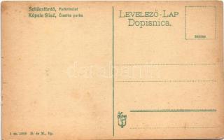 Szliácsfürdő, Kúpele Sliac; park, zene pavilon / park, music pavilion