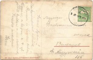 Ótátrafüred, Altschmecks, Stary Smokovec (Magas-Tátra, Vysoké Tatry); fürdőiroda, nyaralók. Ivkov ki...