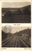 1939 Városlőd, Erdei részlet, vasútvonal (EK)