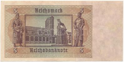 Német Harmadik Birodalom 1942. 5M T:II- 
German Third Reich 1942. 5 Mark C:VF 
Krause P#186