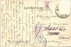 1911 Barcs, Széchenyi utca, üzlet. W. L. Bp. 5009. Schwarcz Adolf kiadása (gyűrődés / crease)