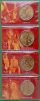 Ausztrália 2000. 5$ Al-Br "Sydney 2000" (28xklf) olimpiai forgalmi emlékérme négygyűrűs hi...
