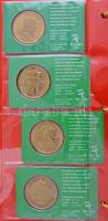 Ausztrália 2000. 5$ Al-Br "Sydney 2000" (28xklf) olimpiai forgalmi emlékérme négygyűrűs hi...