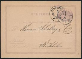 Sweden 1877, Svédország 1877