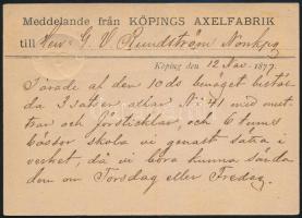 Svédország 1877 Sweden 1877