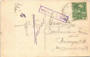 Lipník nad Becvou, Leipnik; Taubstummenanstalt z. Z. k.u.k. Reservespital / Deaf-mute institution, m...