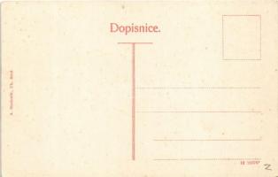 Uhersky Brod, Magyarbród, Ungarisch Brod; street, church