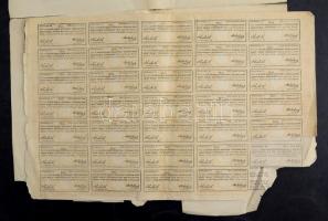 Budapest 1872. "Az Osztrák-Magyar Monarchia Első Általános Tisztiegylet Magyar Hitelintézete&qu...